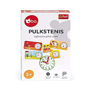 Attīstoša galda spēle - Pulksteņi (latviešu valodā)