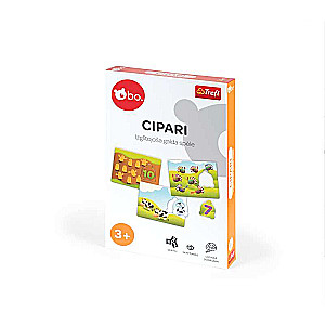 Attīstošā galda spēle - Cipari (uz latviešu valodas)