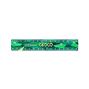 ErichKrause Real Croco lineāls, 15cm
