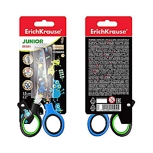 Šķēres ErichKrause Junior Decor Funny Monsters, 13 cm