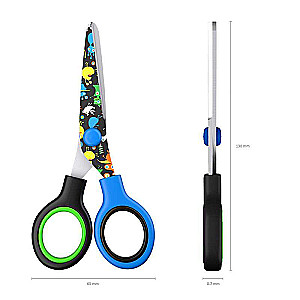 Šķēres ErichKrause Junior Decor Funny Monsters, 13 cm