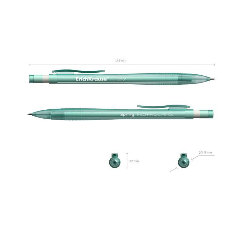 Zīmulis mehāniskais Spring 0.7mm HB