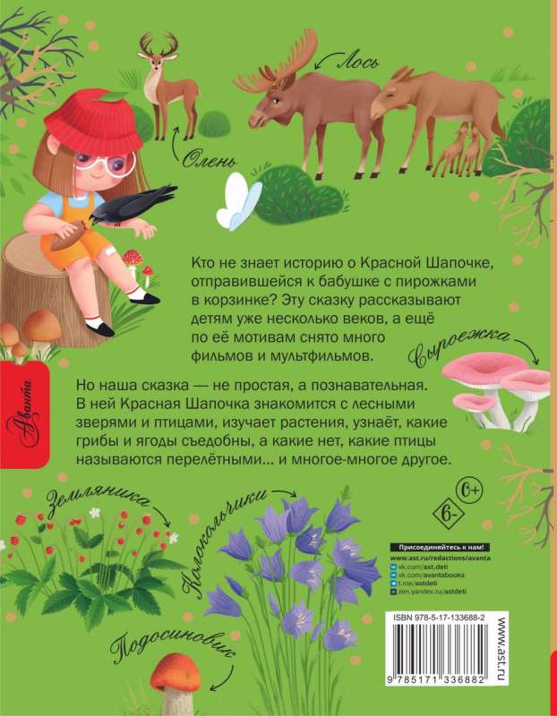 Sarkanais cepurīte un meža noslēpumi