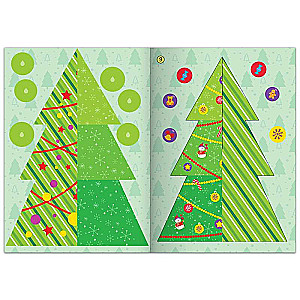 Grāmata-izgriezums. Ziemassvētku rokdarbi. Ziemas dejotājs