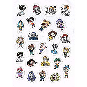 Anime. 100 uzlīmes