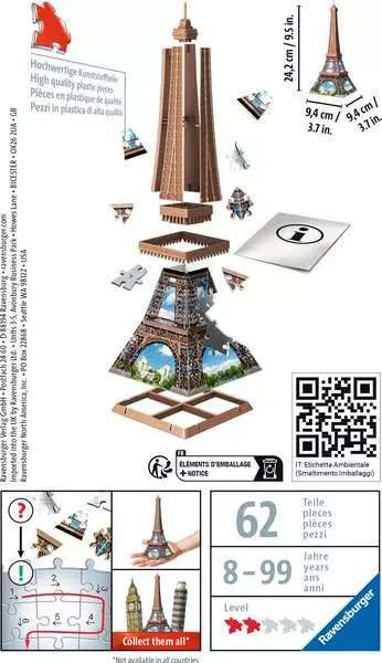 3D пазл Мини-Эйфелева башня