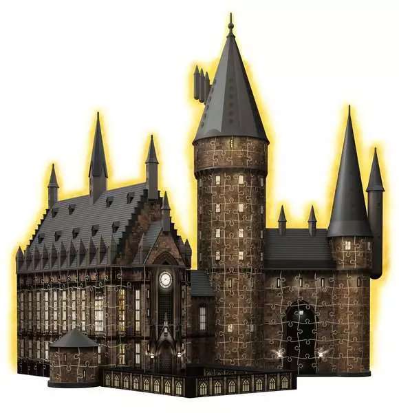 3D Puzle Harry Potter Hogward Castle Night