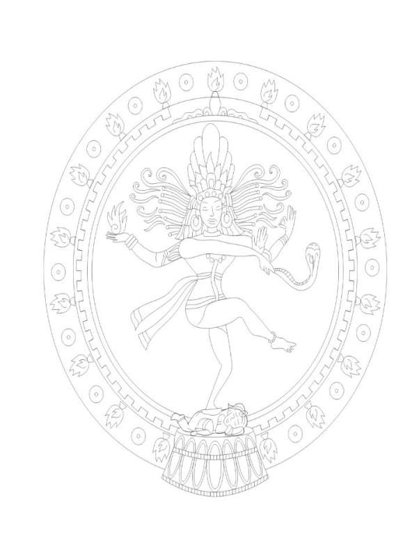 Pasaules tautu mandalas. Krāsojamā grāmata