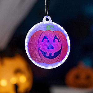 LED rotaļlieta - Ķirbis 7 cm, 1 LED
