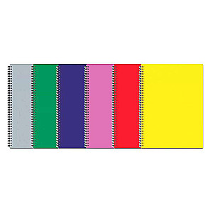Bloks A5 80l. ar spirāli PENMATE assorti