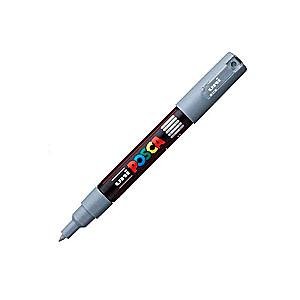 Ūdens bāzes marķieris UNI Posca PC-1M pelēks