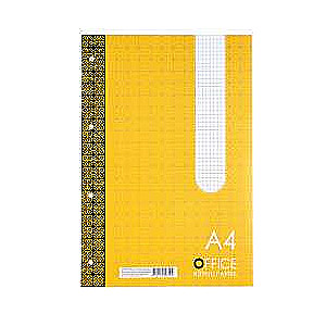 Papīrs A4 100lap. 65g/m2 bez perforācijas rūtiņu