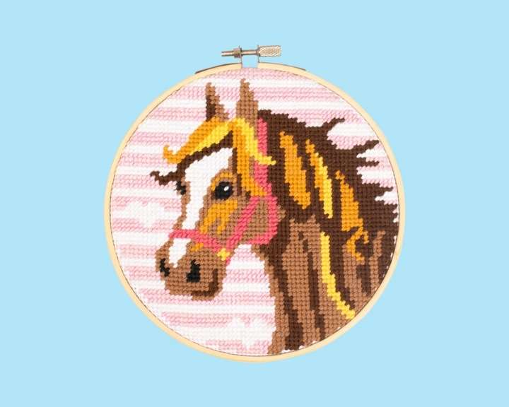 Набор для вышивания  PLAYBOX - Конь