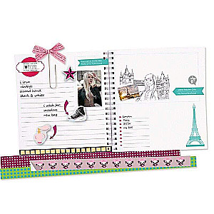 Scrapbook bloks LENA 70 detaļas