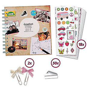 Scrapbook bloks LENA 70 detaļas