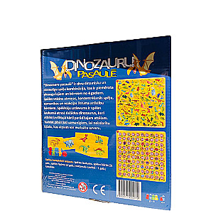 Galda spēle - Dinosauru pasaulē. Memo LV