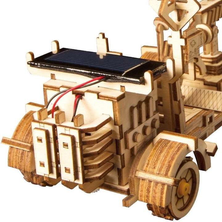 Деревянный 3D пазл ROBOTIME Лунный автомобиль , 175 деталей