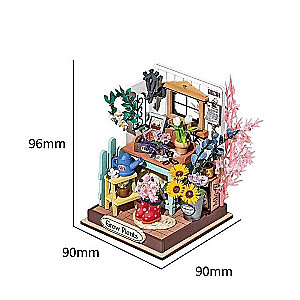 3D saliekamā miniātūra ROBOTIME Dārzs uz sapņu terases