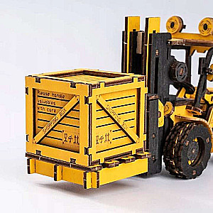 Koka 3D puzle ROBOTIME Karjeras iekrāvējs, 139 detaļas