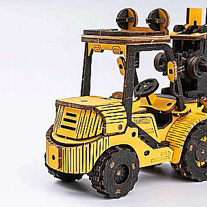 Koka 3D puzle ROBOTIME Karjeras iekrāvējs, 139 detaļas