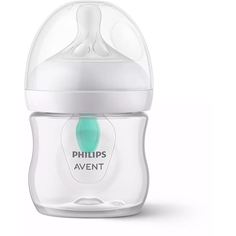 Philips Avent Natural Response pretkoliku pudelīte ar AirFree vārstu 125 ml, jaundzimušā knupītis, 0m+
