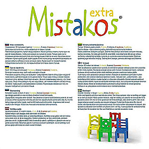 Galda spēle - Mistakos Extra (Krēsli)