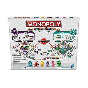 Galda spēle - Monopols: Mana pirmā monopola 2in1