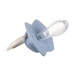 CANPOL BABIES Silikona lateksa knupis, simetrisks 6-18m PURE COLOR 2gab.