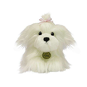 Mīkstā rotaļlieta AURORA Maltiešu bolonka, 15 cm.