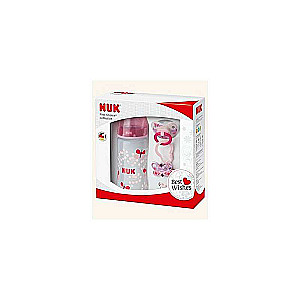 NUK Firs Choice PP pudele 300ml ar silikona knupīti 0-6m