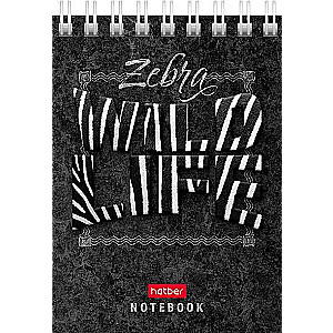 Bloknots 60l A7f šūnveida - Wild Life
