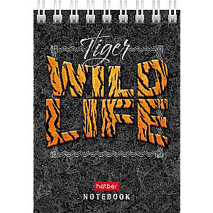 Bloknots 60l A7f šūnveida - Wild Life
