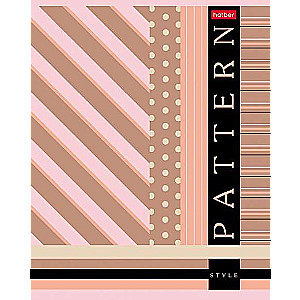 Piezīmju grāmata 60l A5f rūtiņa - Patternstyle