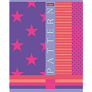 Piezīmju grāmata 60l A5f rūtiņa - Patternstyle