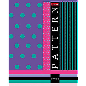 Piezīmju grāmata 60l A5f rūtiņa - Patternstyle