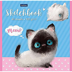 Premium Bloknots SketchBook 40l A5f 165x165mm