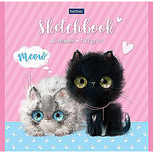 Premium Bloknots SketchBook 40l A5f 165x165mm