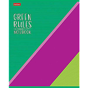 Burtnīca 96l A5f LĪNIJA - Green Rules