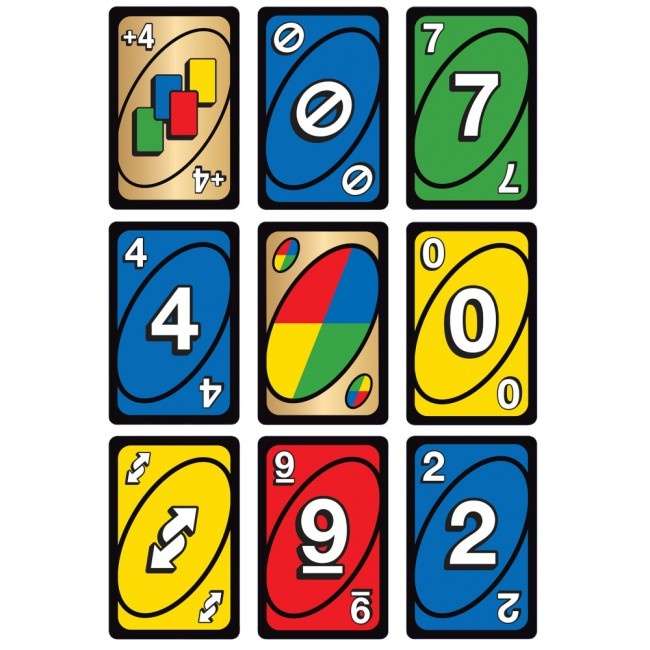 Настольная игра - карточная игра UNO, юбилейное издание