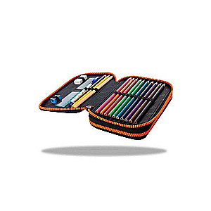 Penālis COOL PACK Jumper2 Navy nozīmītes b, 2 nodalījumi, ar aksesuāriem