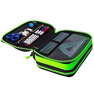 Pena COOL PACK Jumper 3 Badges pelēks, 3 nodalījumi, ar piederumiem