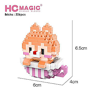 Konstruētājs/mozaīka 3D HCMAGIC Pelīte krūzē, 326 detaļas.