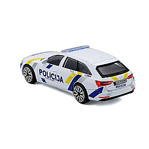 Automobilis BBURAGO 1:43 Audi A6 avant Policija Latvija, 18-30415LV