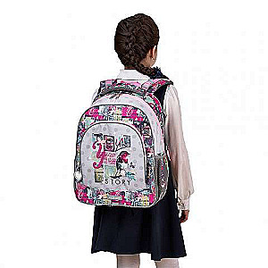 Mugursoma 28x39x14, 520g. 15 L ErichKrause Ergo Line, Bird Story