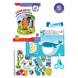 Es varu! Aktivitāšu komplekts bērniem no 3-4 gadiem