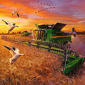 Puzle 3x49 Seasons of John Deere