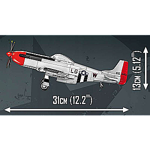Konstruētājs - COBI P-51D Mustang, 350 detaļas.
