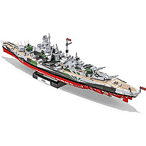 Konstruktors - COBI kuģis Tirpitz, 2880 detaļas.