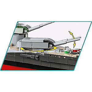 Konstruktors - COBI kuģis Tirpitz, 2880 detaļas.