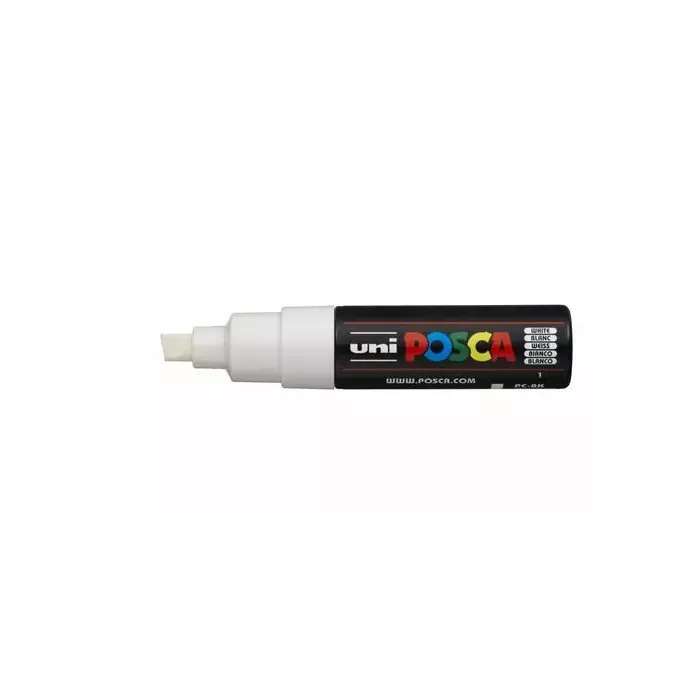 Ūdens bāzes marķieris UNI Posca PC-8K balts